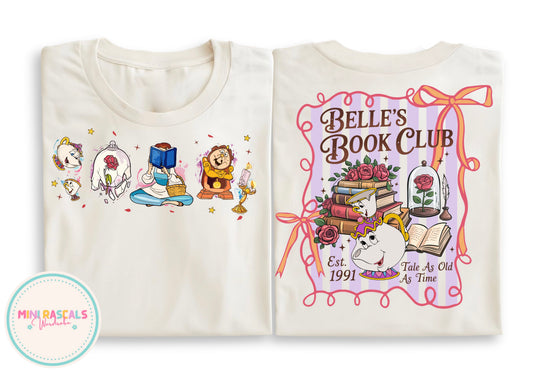 Belle's Book Club T-Shirt & Sweatshirt | Beauty and the Beast