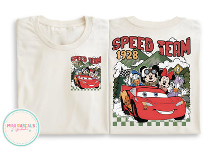 McQueen Mickey and Friends Speed Team T-Shirt