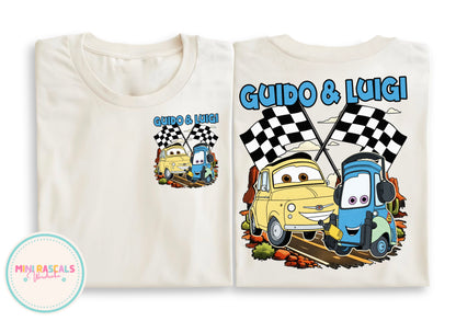 Guido and Luigi T-Shirt | Disney Pixar Cars