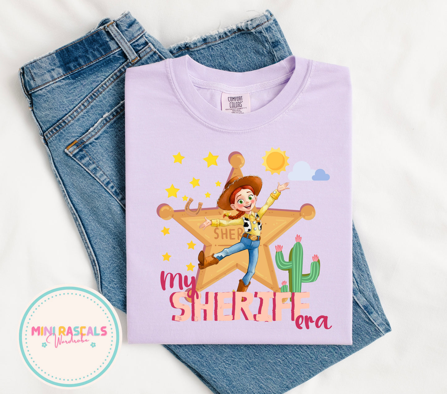 Jessie Toy Story | In My Sheriff Era T-Shirt | Mini Rascals Wardrobe