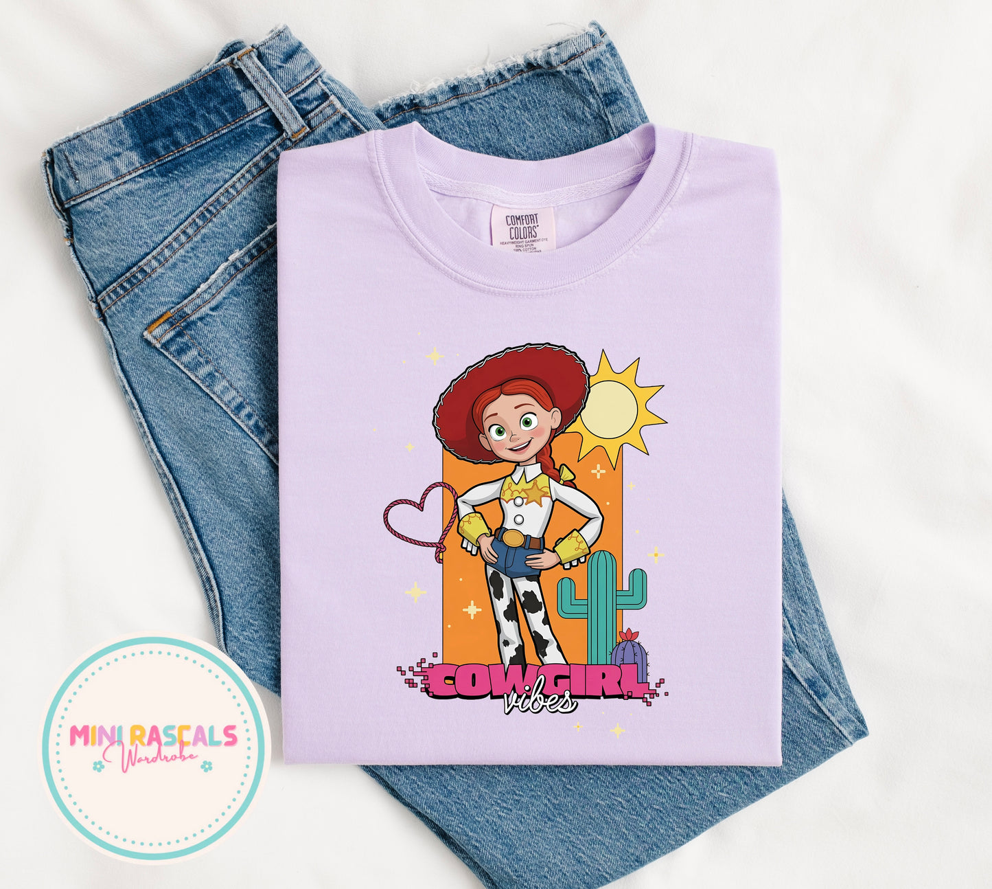 Jessie Toy Story | Cowgirl Vibes Era T-Shirt | Mini Rascals Wardrobe