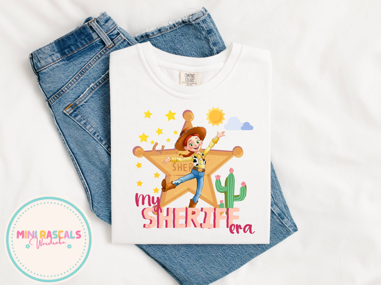 Jessie Toy Story | In My Sheriff Era T-Shirt | Mini Rascals Wardrobe