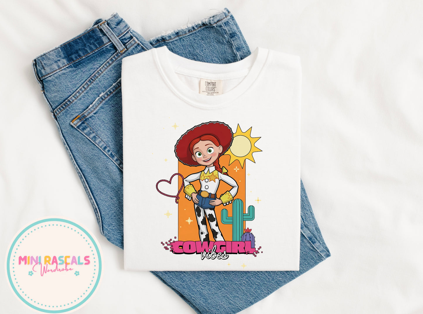 Jessie Toy Story | Cowgirl Vibes Era T-Shirt | Mini Rascals Wardrobe