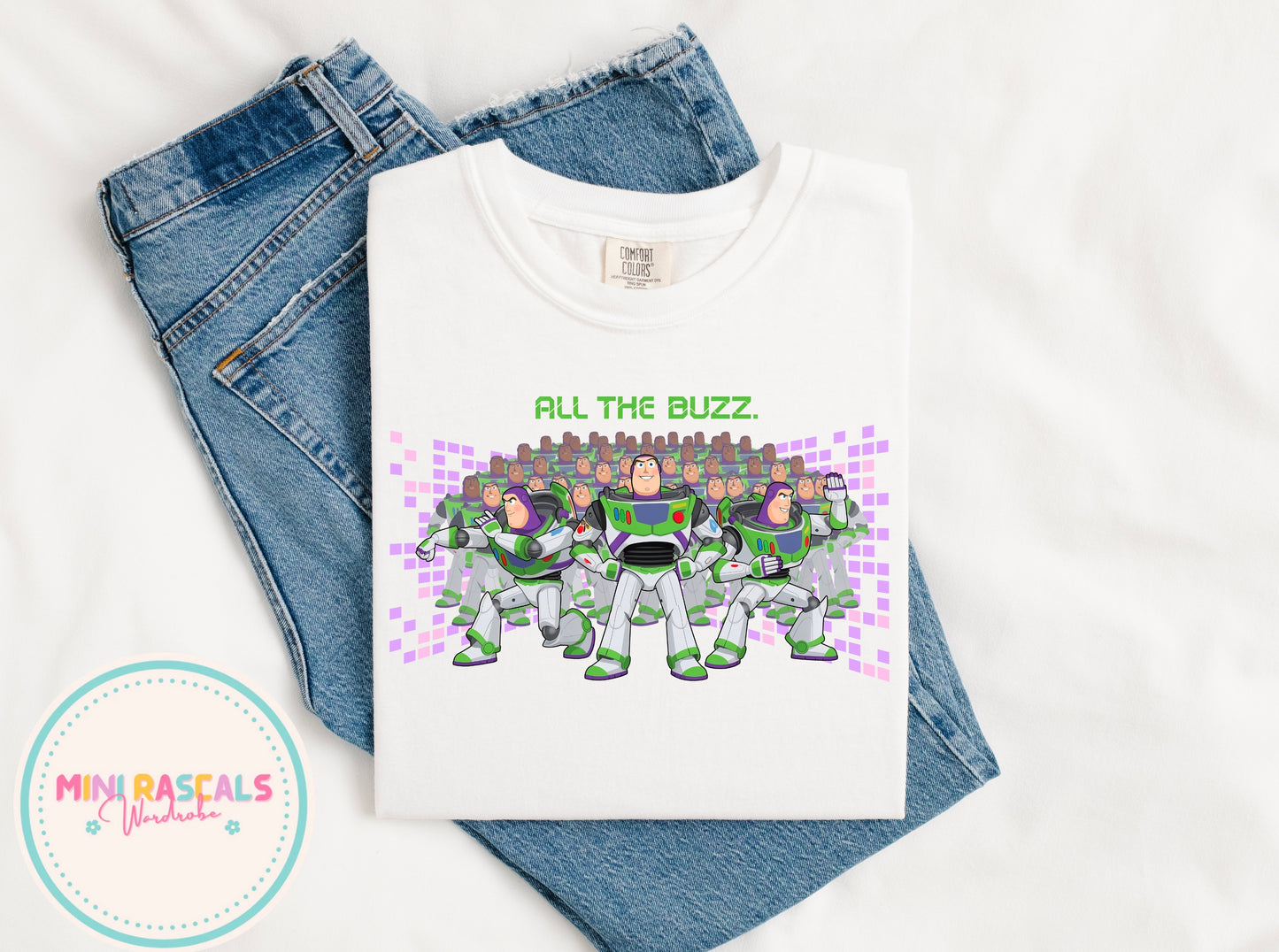 Buzz Lightyear | All The Buzz T-Shirt | Mini Rascals Wardrobe