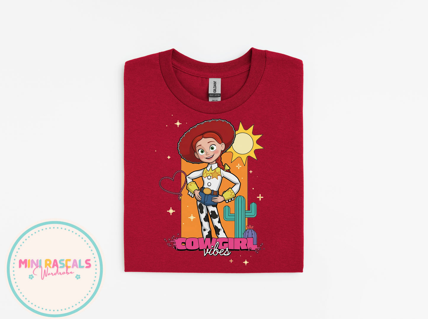 Jessie Toy Story | Cowgirl Vibes Era T-Shirt | Mini Rascals Wardrobe