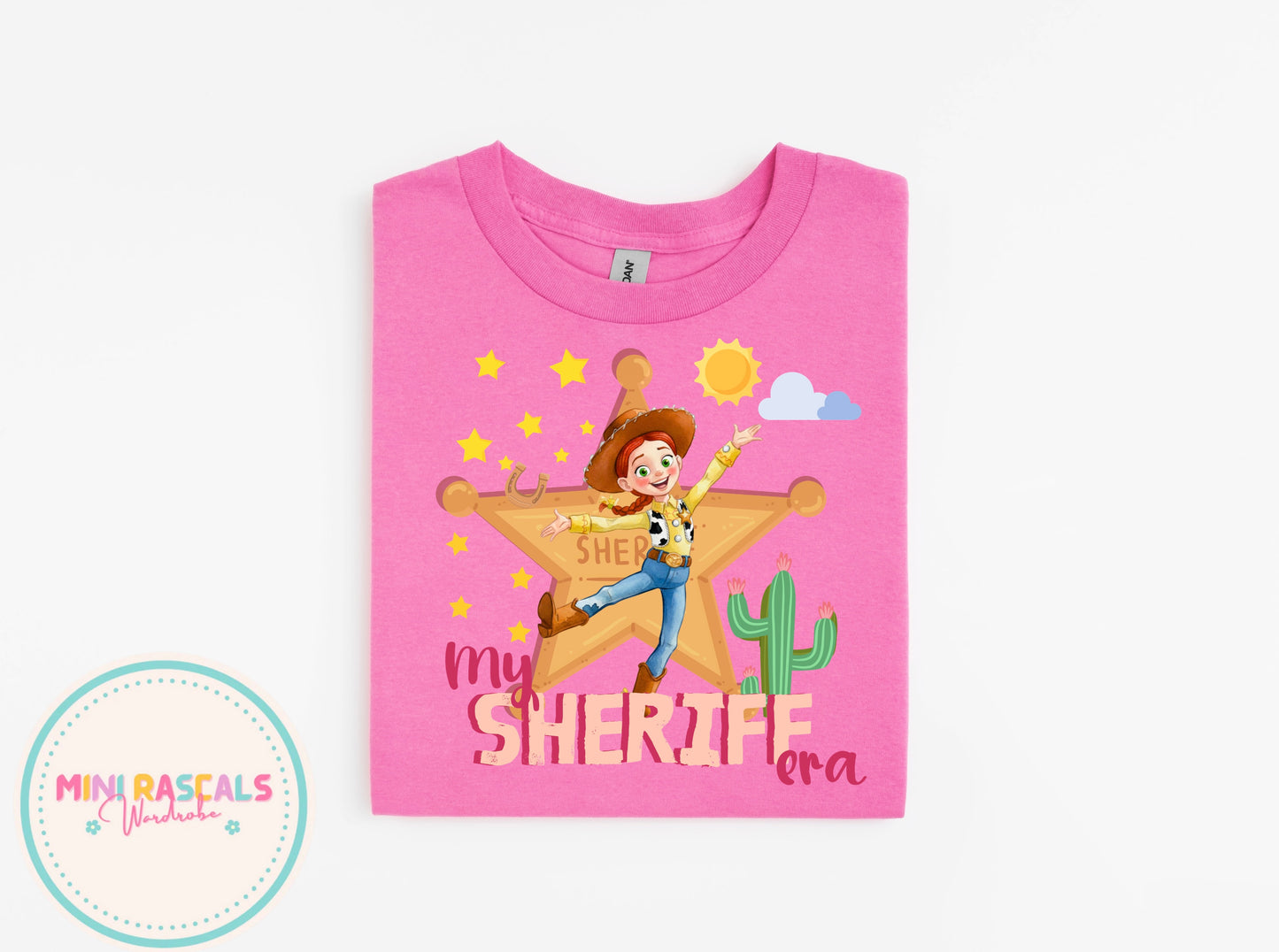 Jessie Toy Story | In My Sheriff Era T-Shirt | Mini Rascals Wardrobe