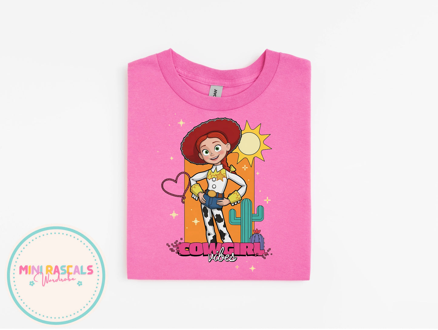 Jessie Toy Story | Cowgirl Vibes Era T-Shirt | Mini Rascals Wardrobe