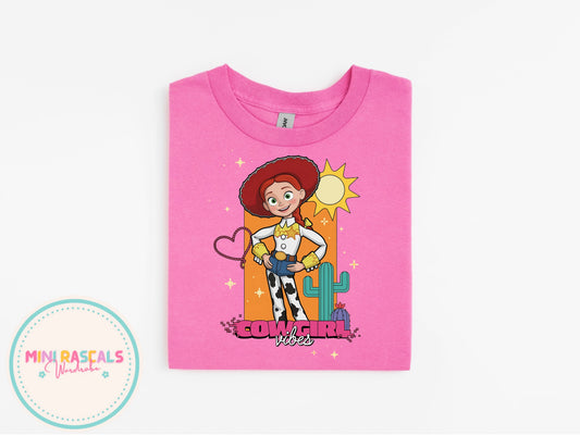 Jessie Toy Story | Cowgirl Vibes Era T-Shirt | Mini Rascals Wardrobe