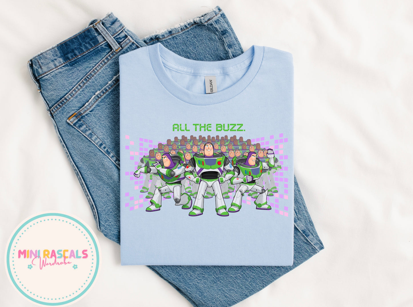 Buzz Lightyear | All The Buzz T-Shirt | Mini Rascals Wardrobe