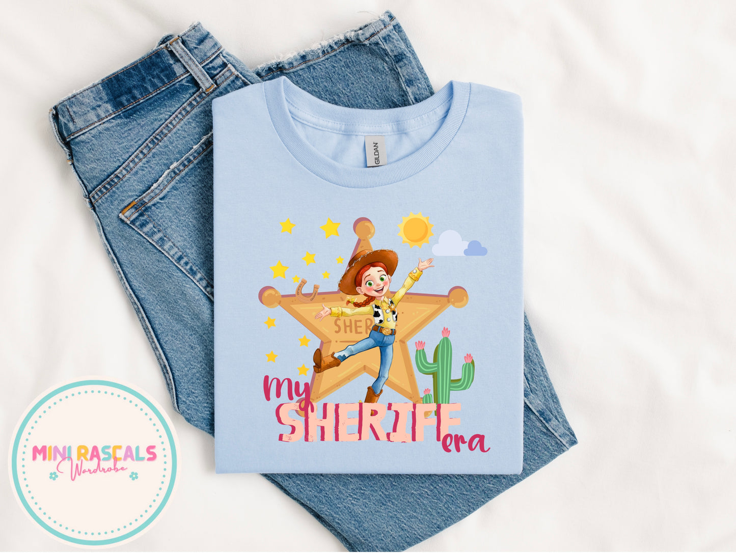 Jessie Toy Story | In My Sheriff Era T-Shirt | Mini Rascals Wardrobe