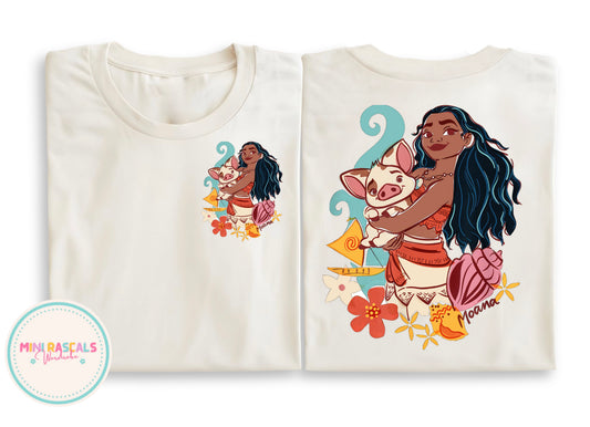 Moana | Sea Shell T-Shirt | Mini Rascals Wardrobe