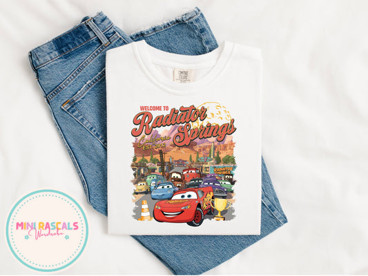 Disney Cars Radiator Springs T-Shirt | Kids Character Tee