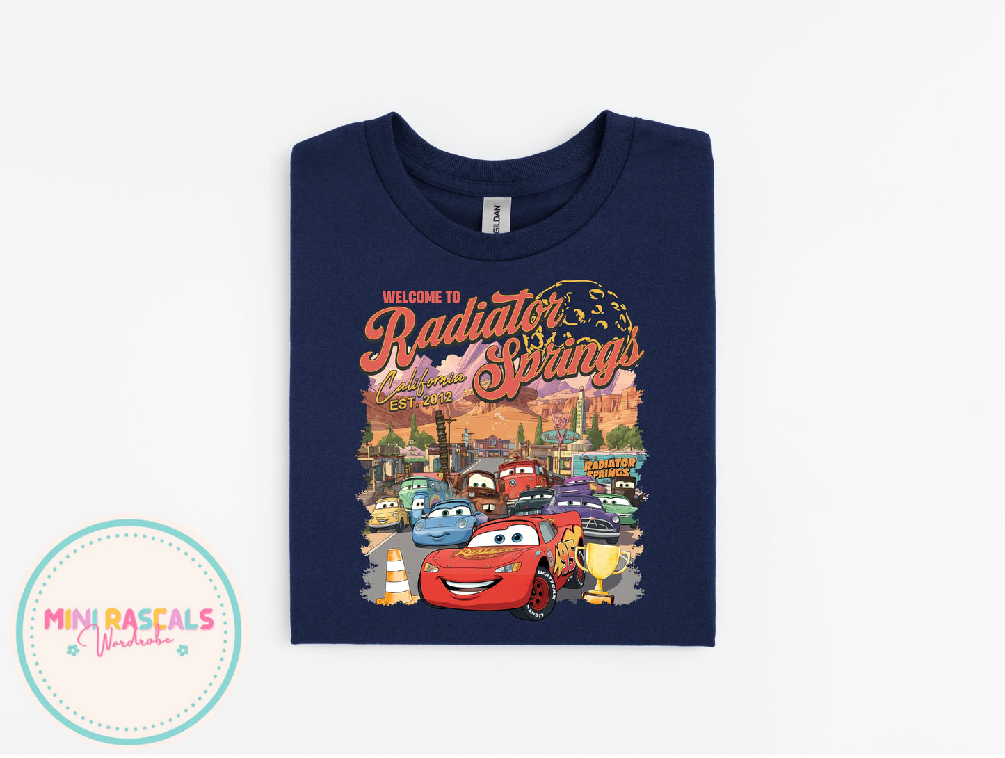 Disney Cars Radiator Springs T-Shirt | Kids Character Tee