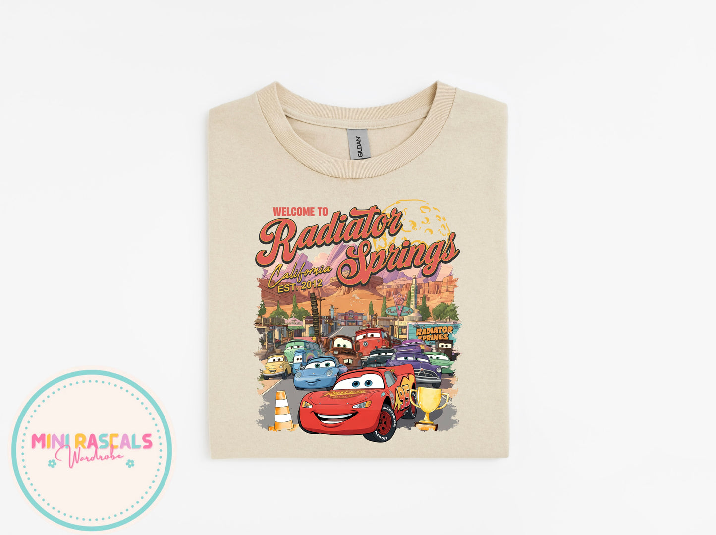 Disney Cars Radiator Springs T-Shirt | Kids Character Tee