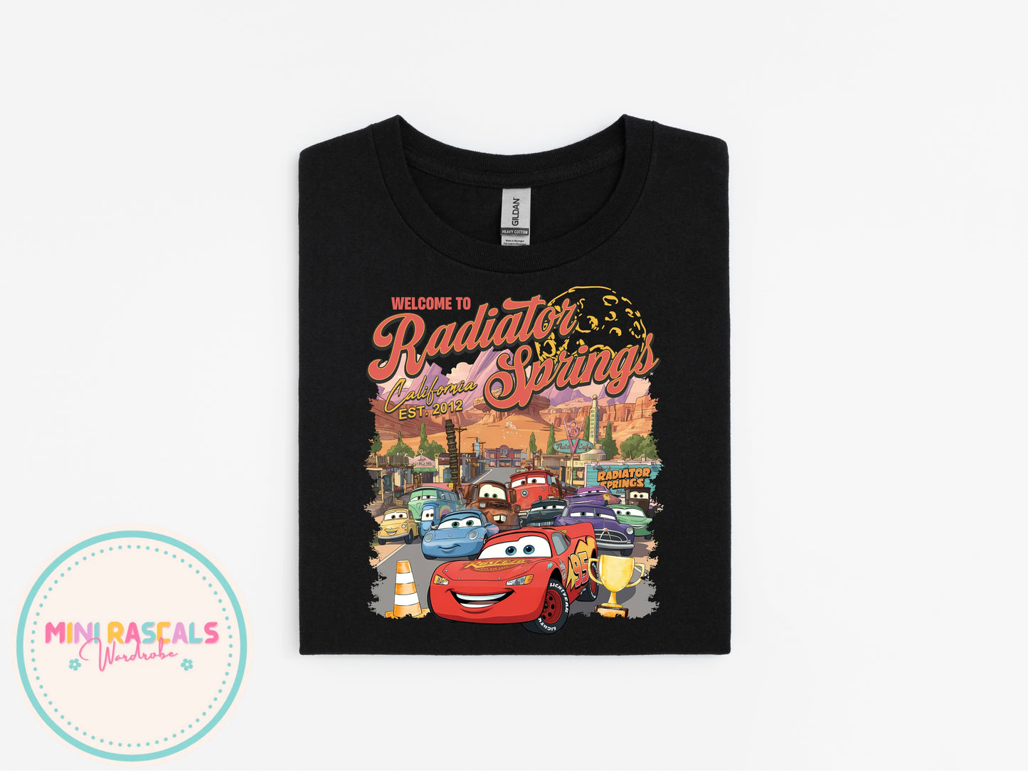 Disney Cars Radiator Springs T-Shirt | Kids Character Tee