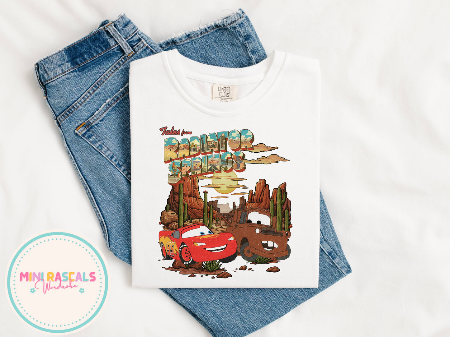 Disney Cars Tales from Radiator Springs T-Shirt | McQueen & Mater Kids Tee
