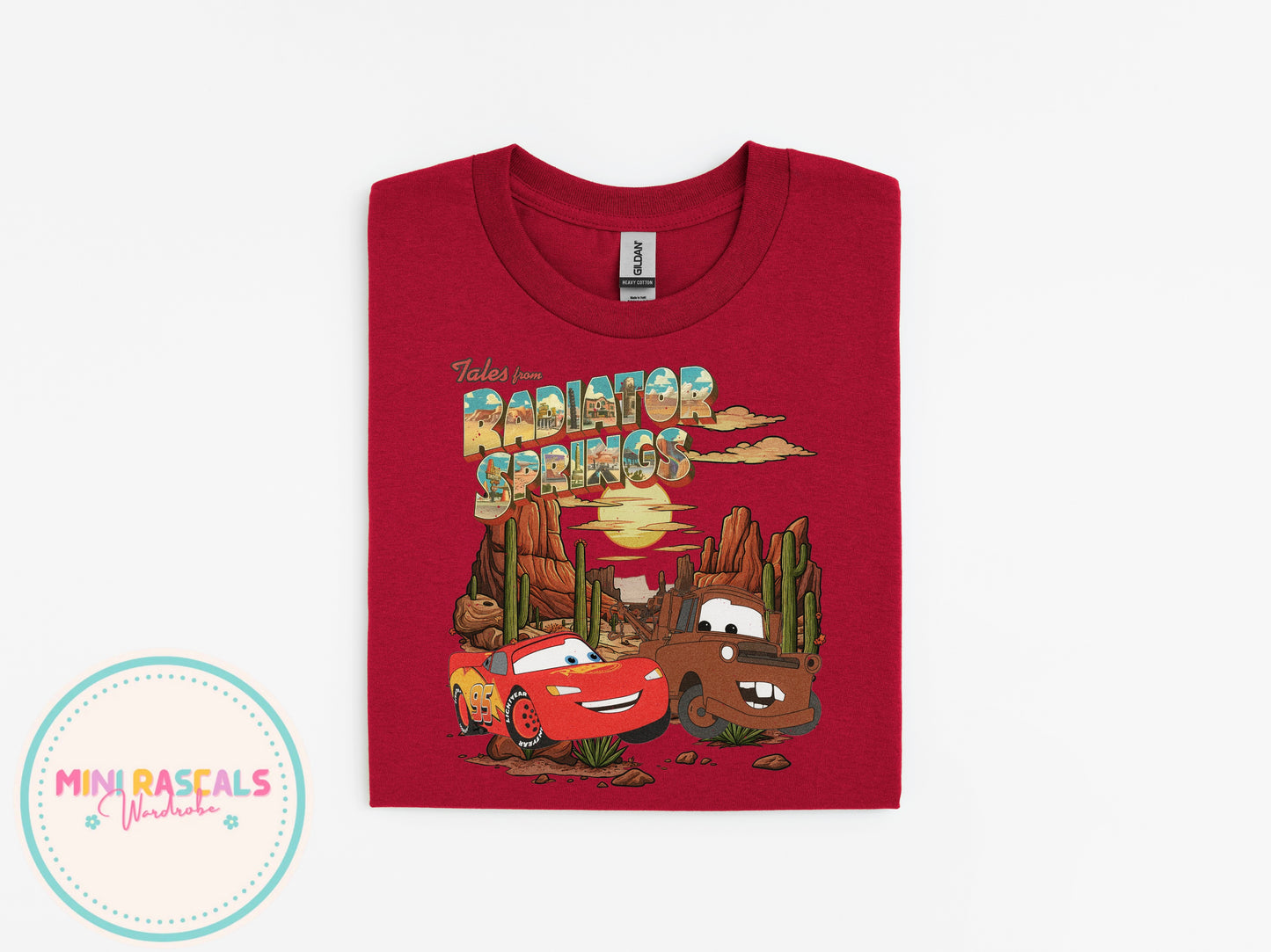 Disney Cars Tales from Radiator Springs T-Shirt | McQueen & Mater Kids Tee