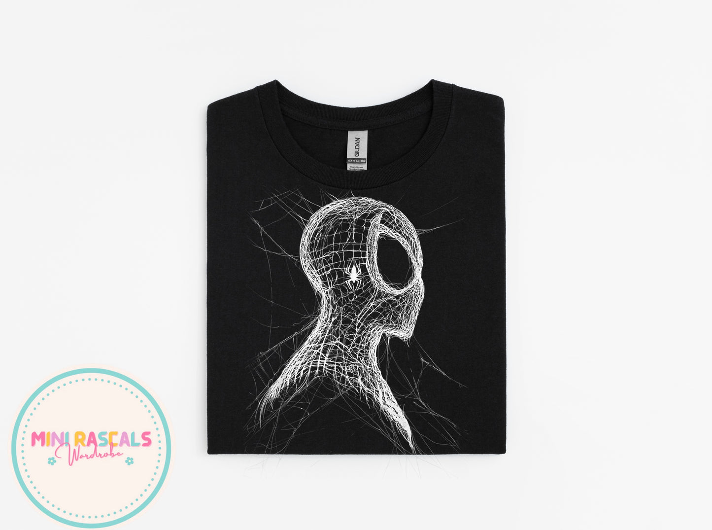 Spider-Man Black & White Graphic T-Shirt & Sweatshirt