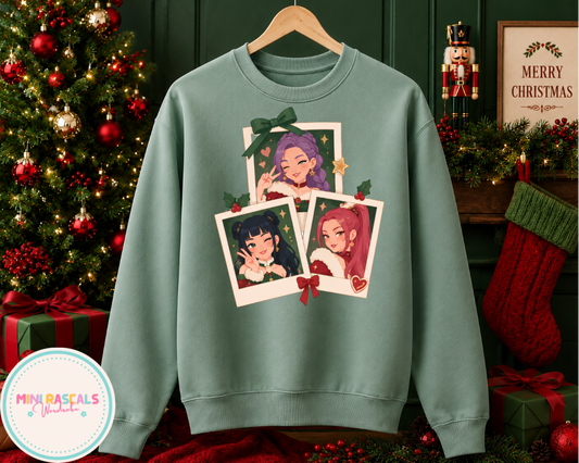 K-pop Hunters Christmas Sweatshirt