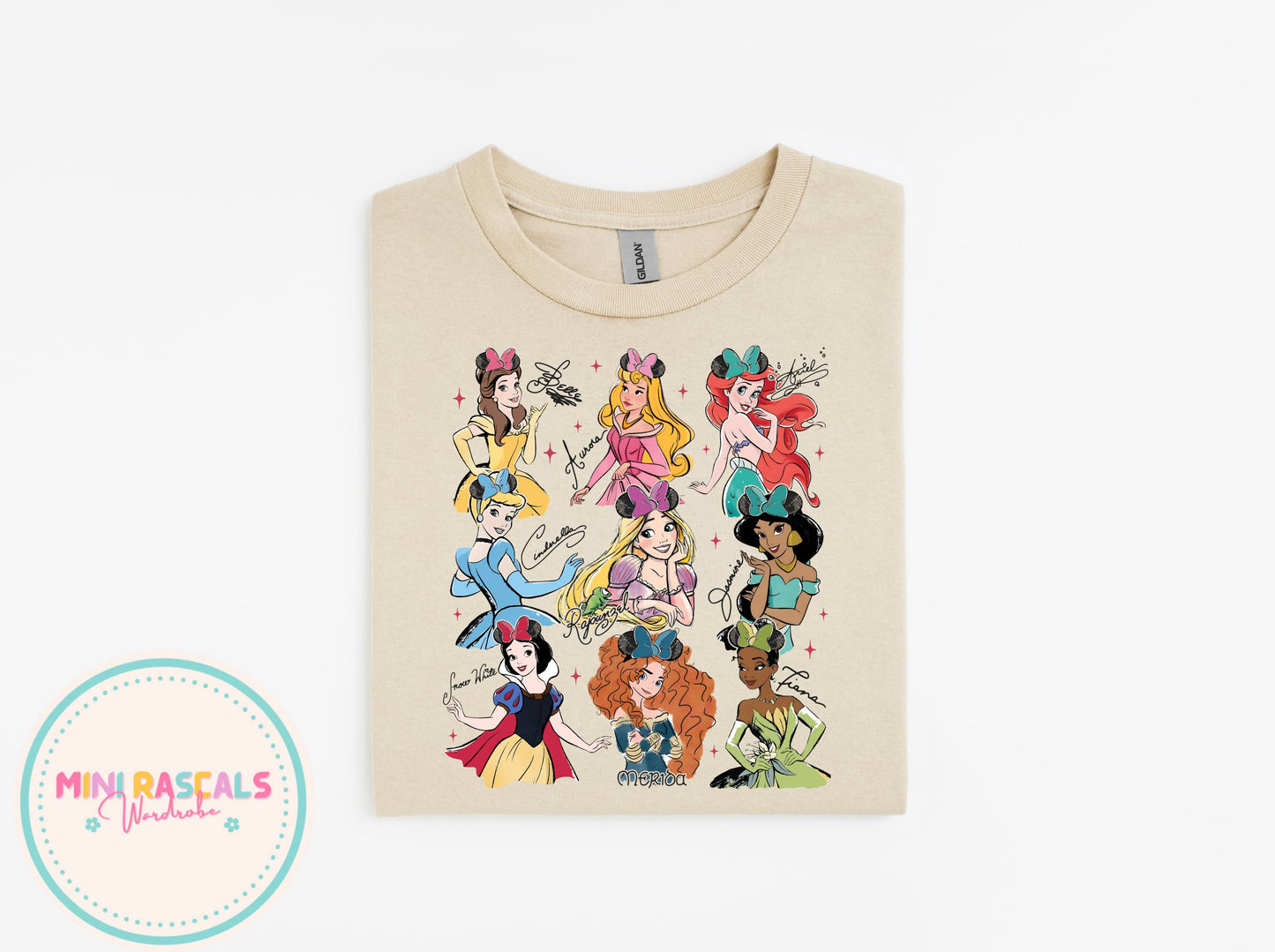 Disney Princesses Disney Trip Kids T-Shirt and Sweatshirt | Girls Princess Graphic Top | Holiday Outfit