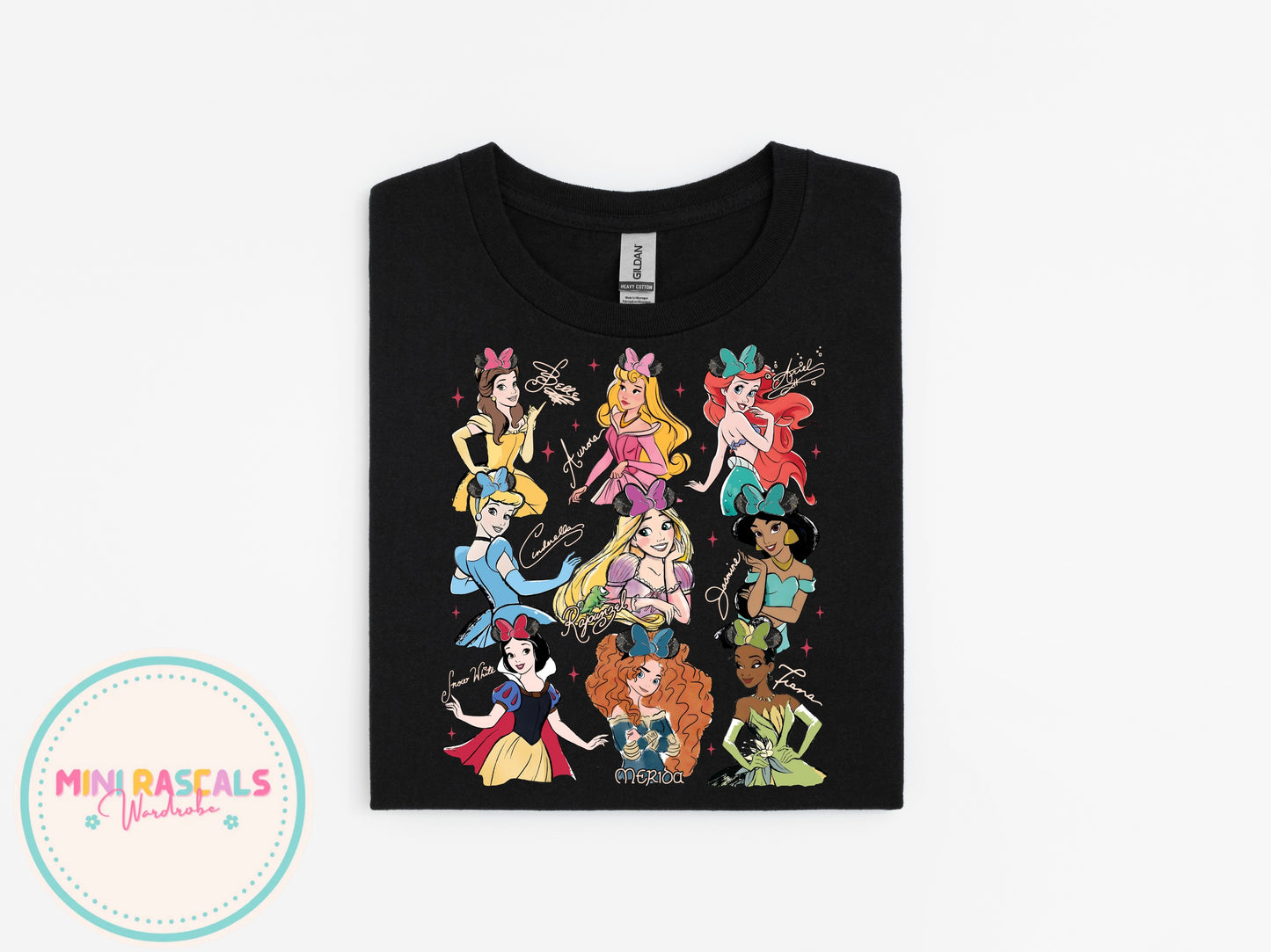 Disney Princesses Disney Trip Kids T-Shirt and Sweatshirt | Girls Princess Graphic Top | Holiday Outfit