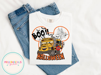Cars Miss Fritter Halloween T-Shirt & Sweatshirt