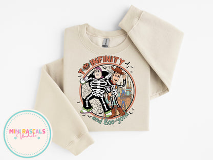 Toy Story To Infinity and Boo-yond Halloween Sweatshirt