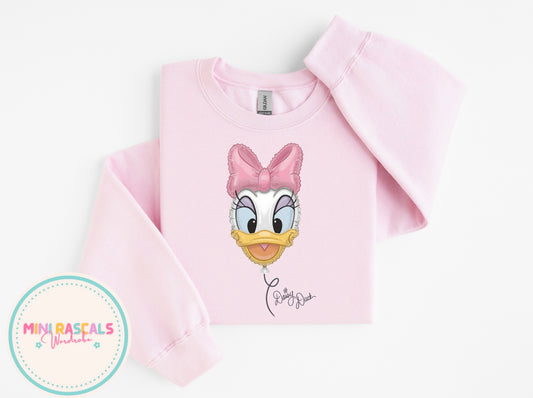 Daisy Duck Balloon T-Shirt and Sweatshirt