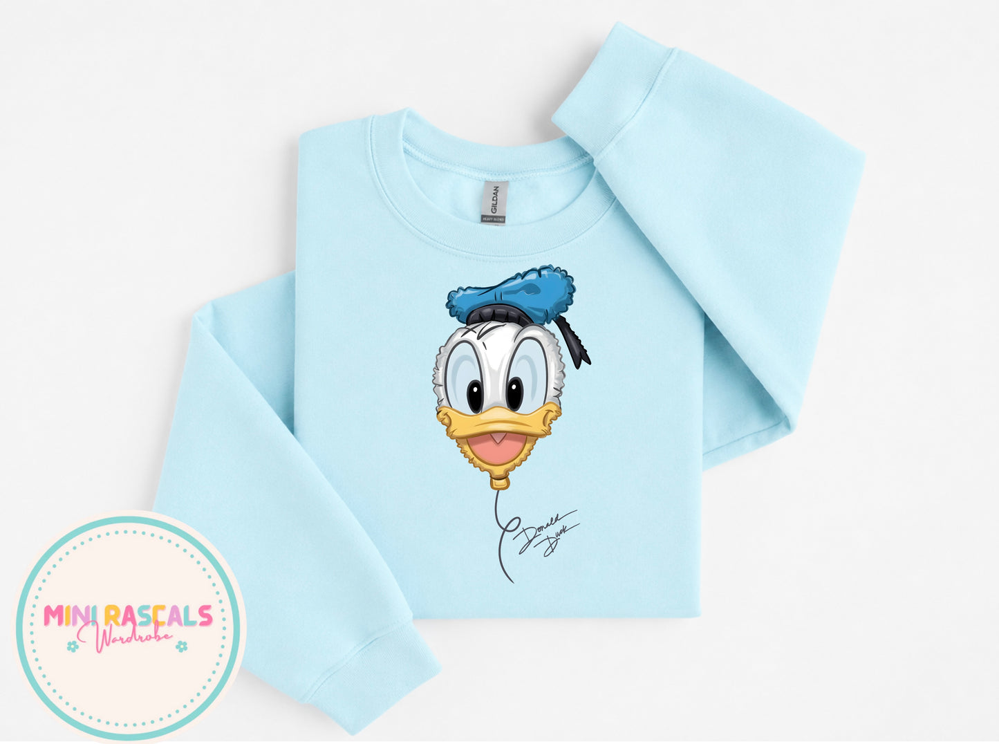 Donald Duck Balloon T-Shirt and Sweatshirt