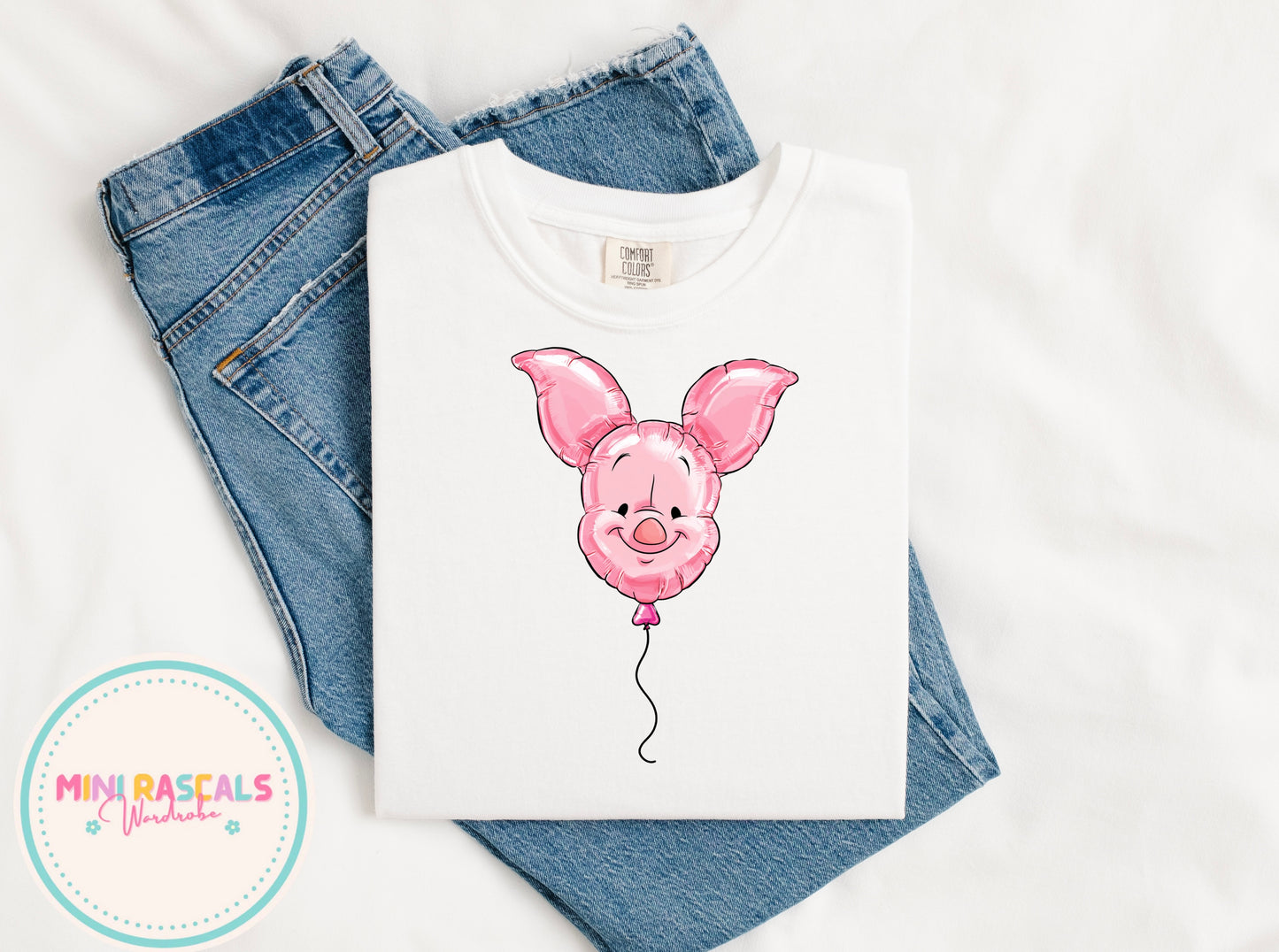 Piglet Balloon T-Shirt and Sweatshirt
