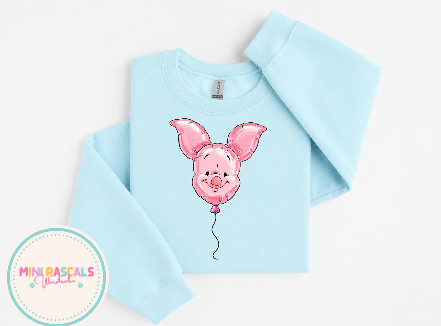 Piglet Balloon T-Shirt and Sweatshirt
