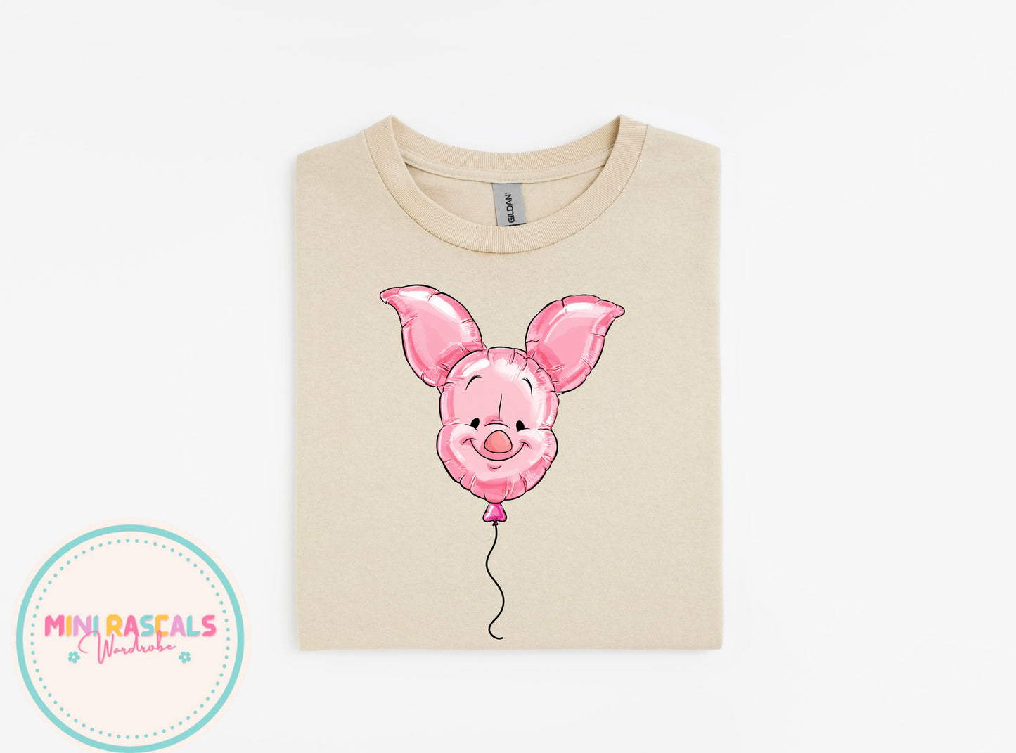 Piglet Balloon T-Shirt and Sweatshirt