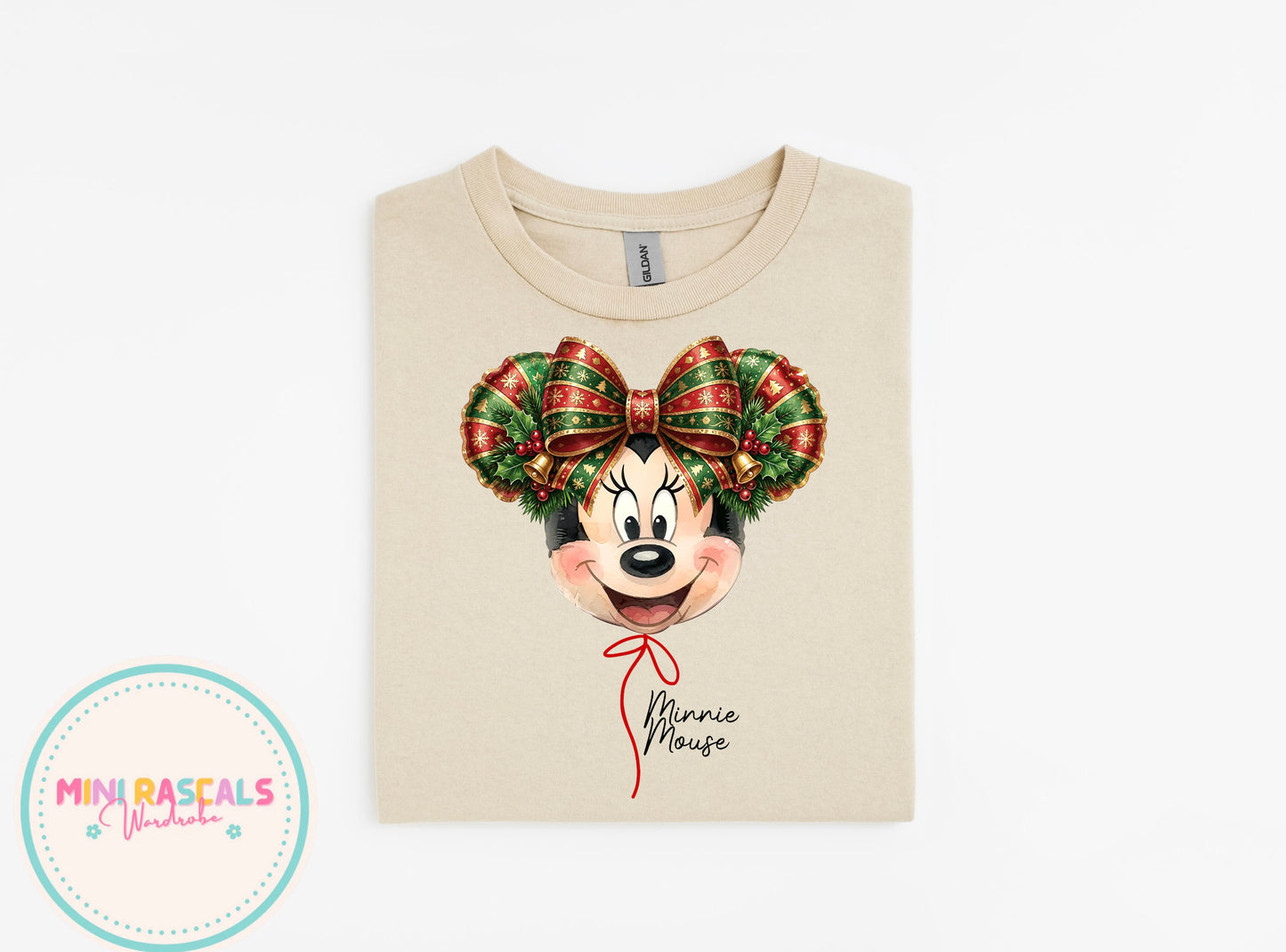 Minnie Mouse Balloon Christmas T-Shirt and Sweatshirt