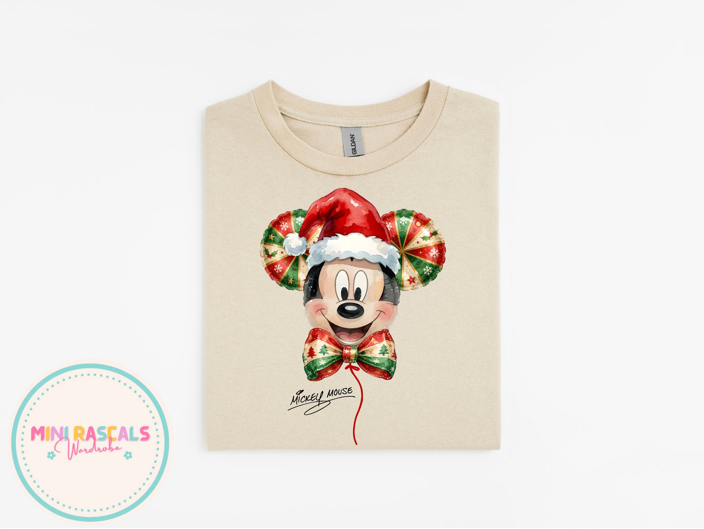 Mickey Mouse Balloon Christmas T-Shirt and Sweatshirt