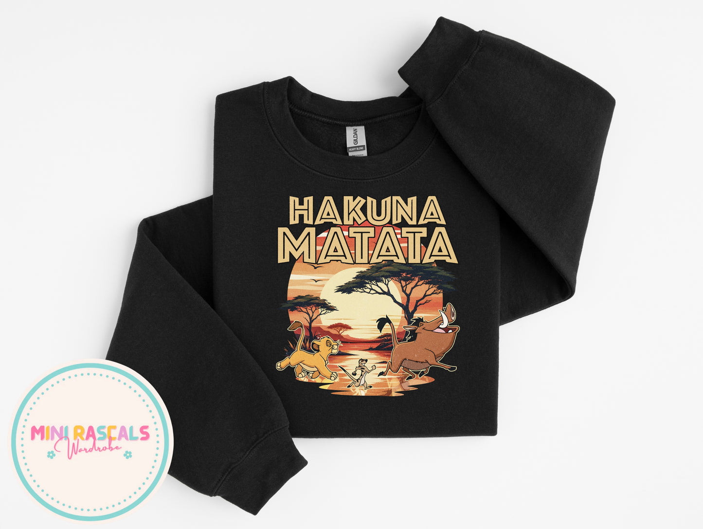 Hakuna Matata Lion King T-Shirt & Sweatshirt