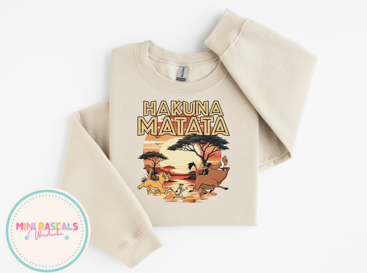 Hakuna Matata Lion King T-Shirt & Sweatshirt