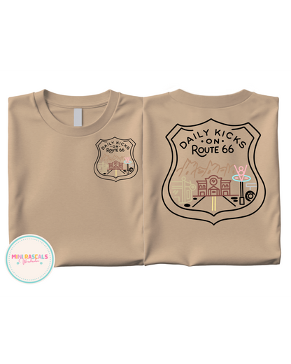 Daily Kicks Route 66 Children's T-Shirt