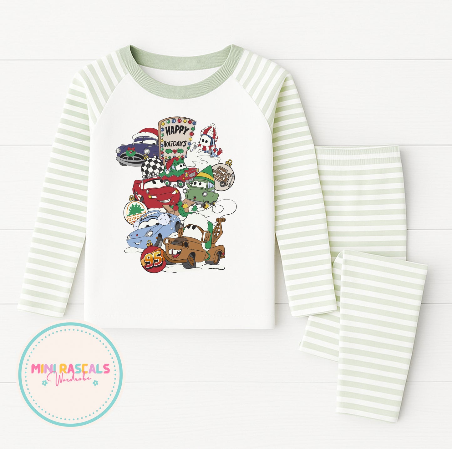 Christmas Car Pyjamas | Kids Festive Sleepwear