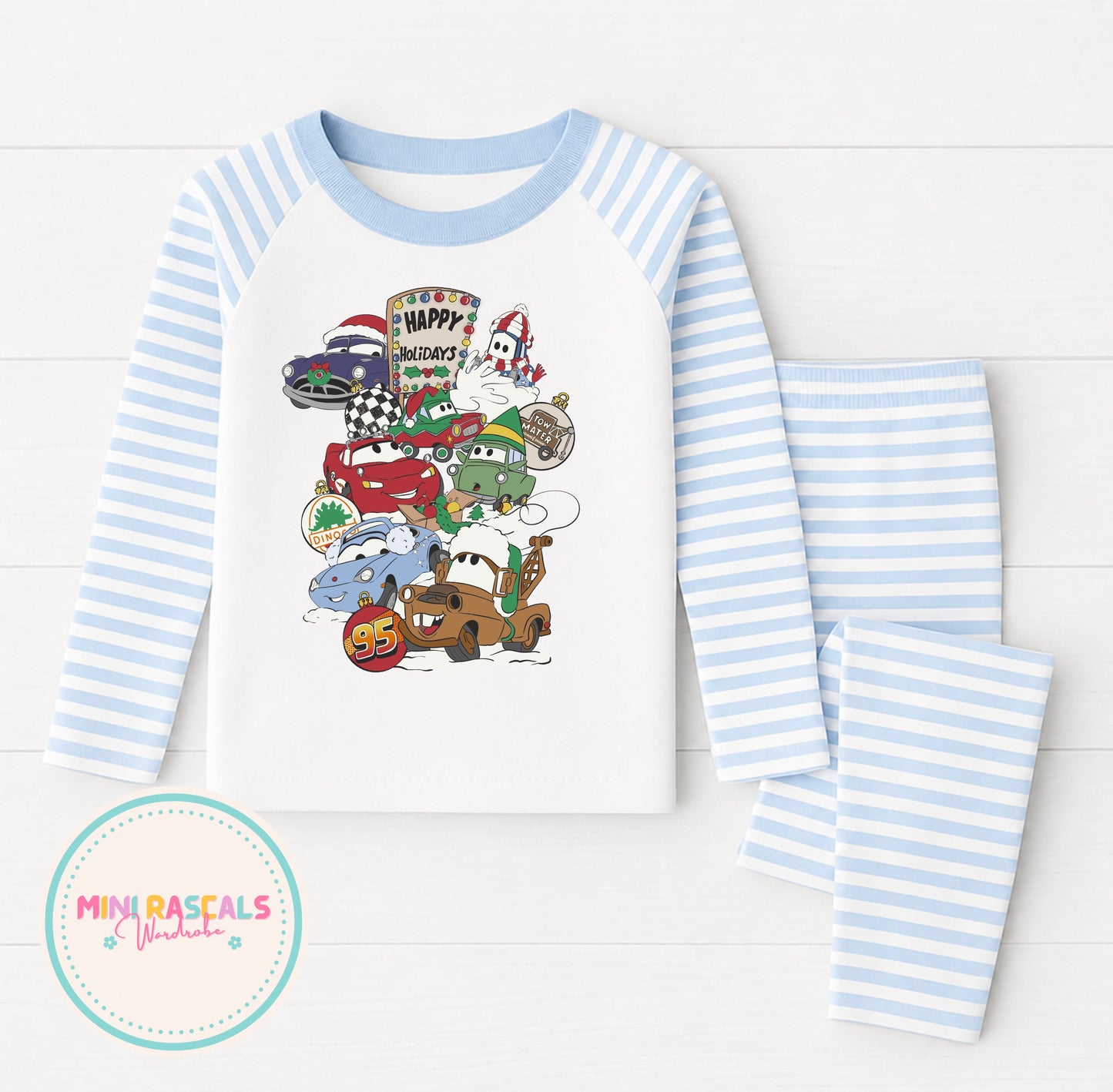 Christmas Car Pyjamas | Kids Festive Sleepwear