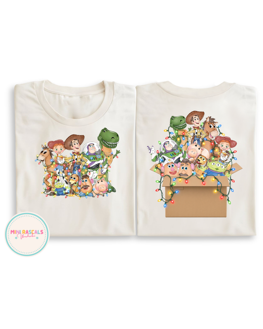Christmas Toy Story Box Kids T-Shirt & Sweatshirt