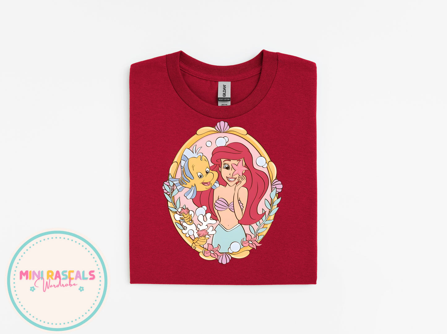 Disney Little Mermaid Ariel T-Shirt & Sweatshirt | Girls Princess Graphic Top | Holiday Outfit