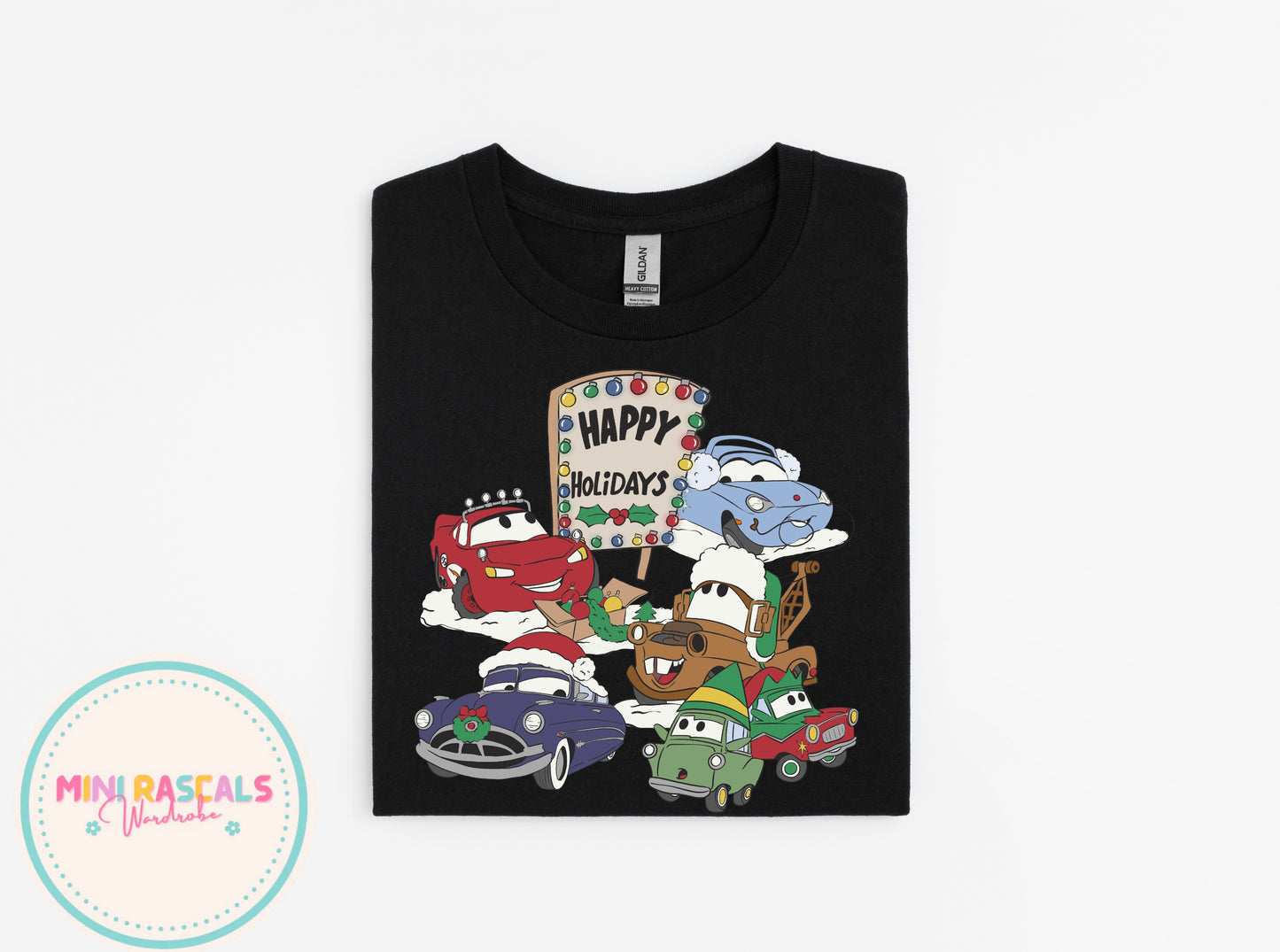 Cars Happy Holiday T-Shirt & Sweatshirt