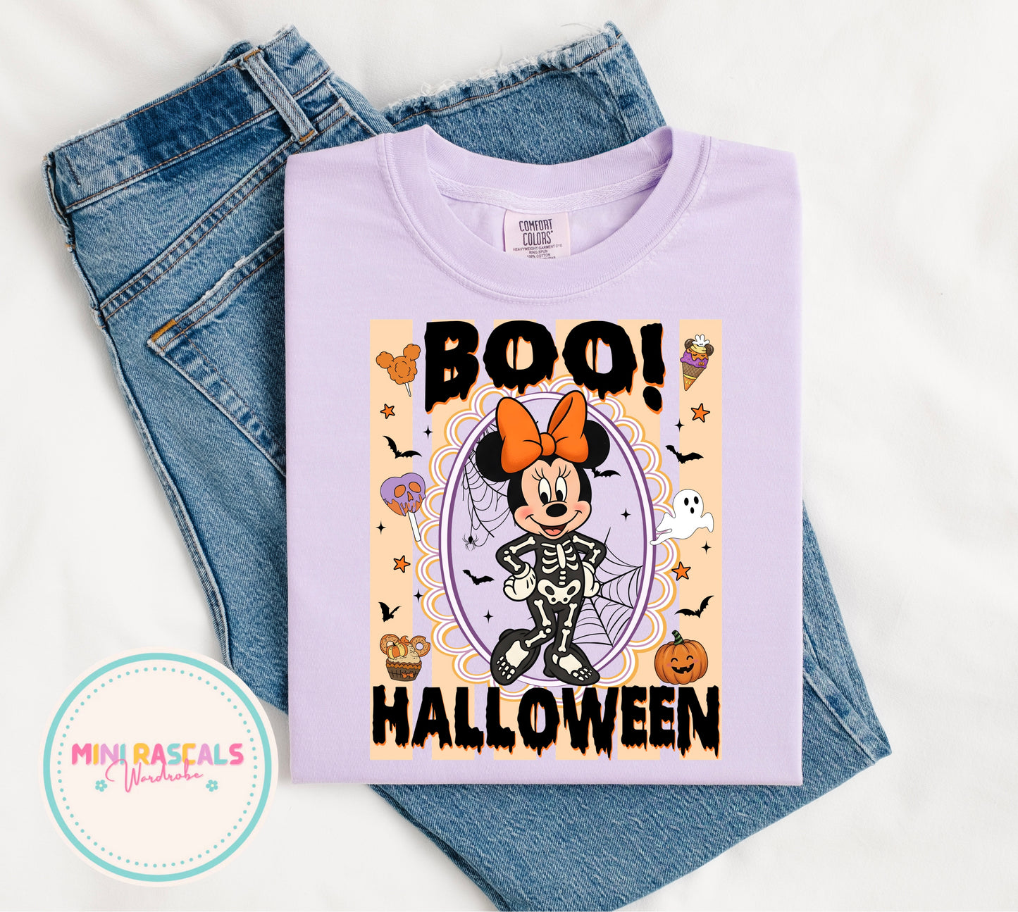 Minnie Mouse Spooky Boo Halloween T-Shirt & Sweatshirt