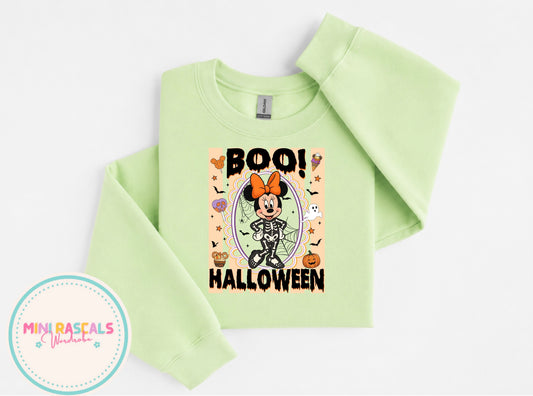 Minnie Mouse Spooky Boo Halloween T-Shirt & Sweatshirt