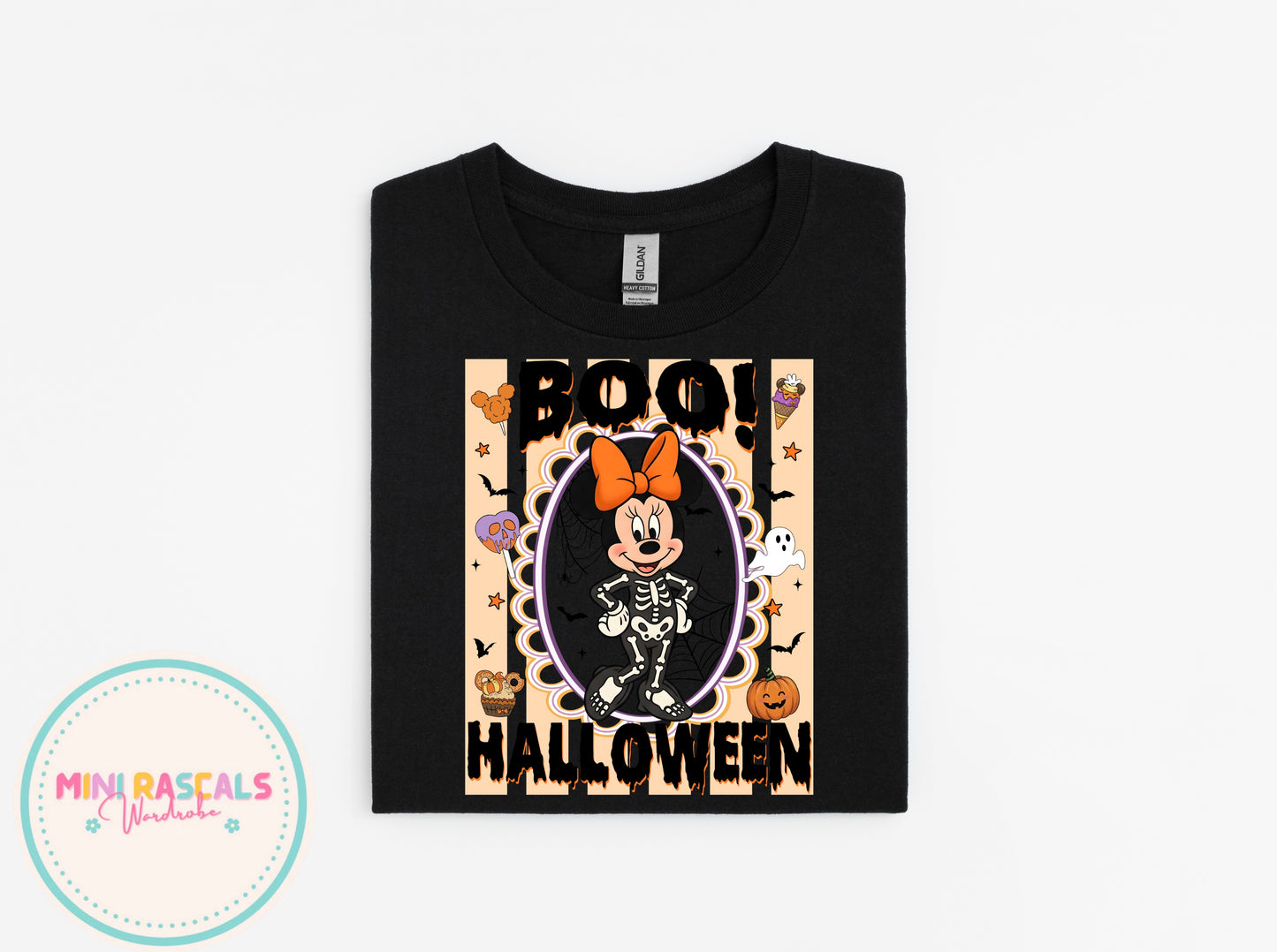 Minnie Mouse Spooky Boo Halloween T-Shirt & Sweatshirt