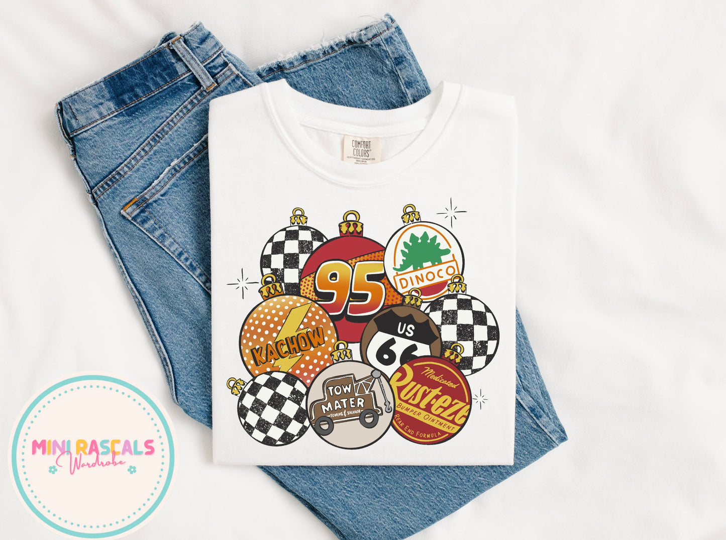 Cars Bauble Christmas T-Shirt & Sweatshirt
