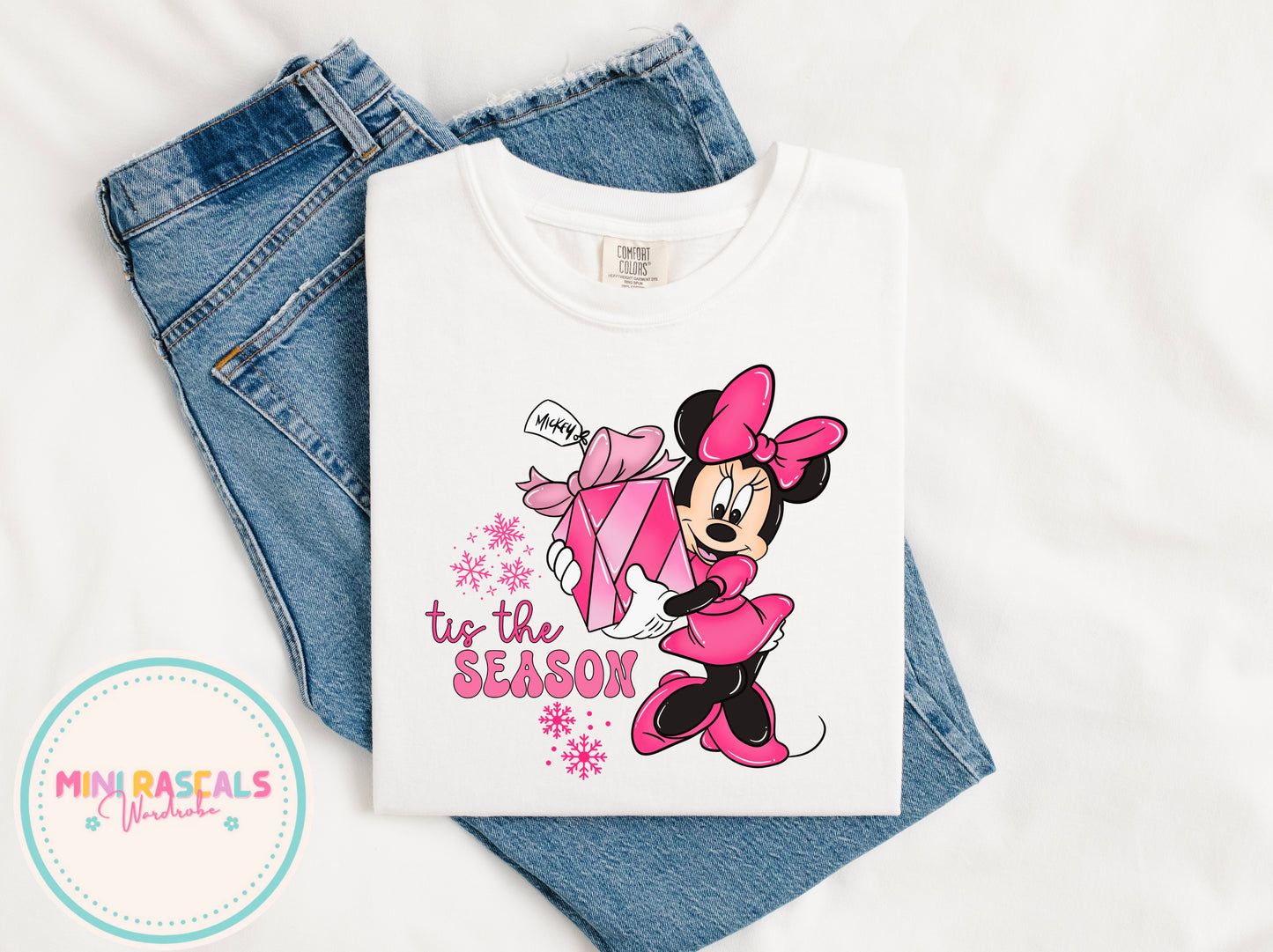 Minnie Mouse 'Tis the Season Christmas T-Shirt & Sweatshirt