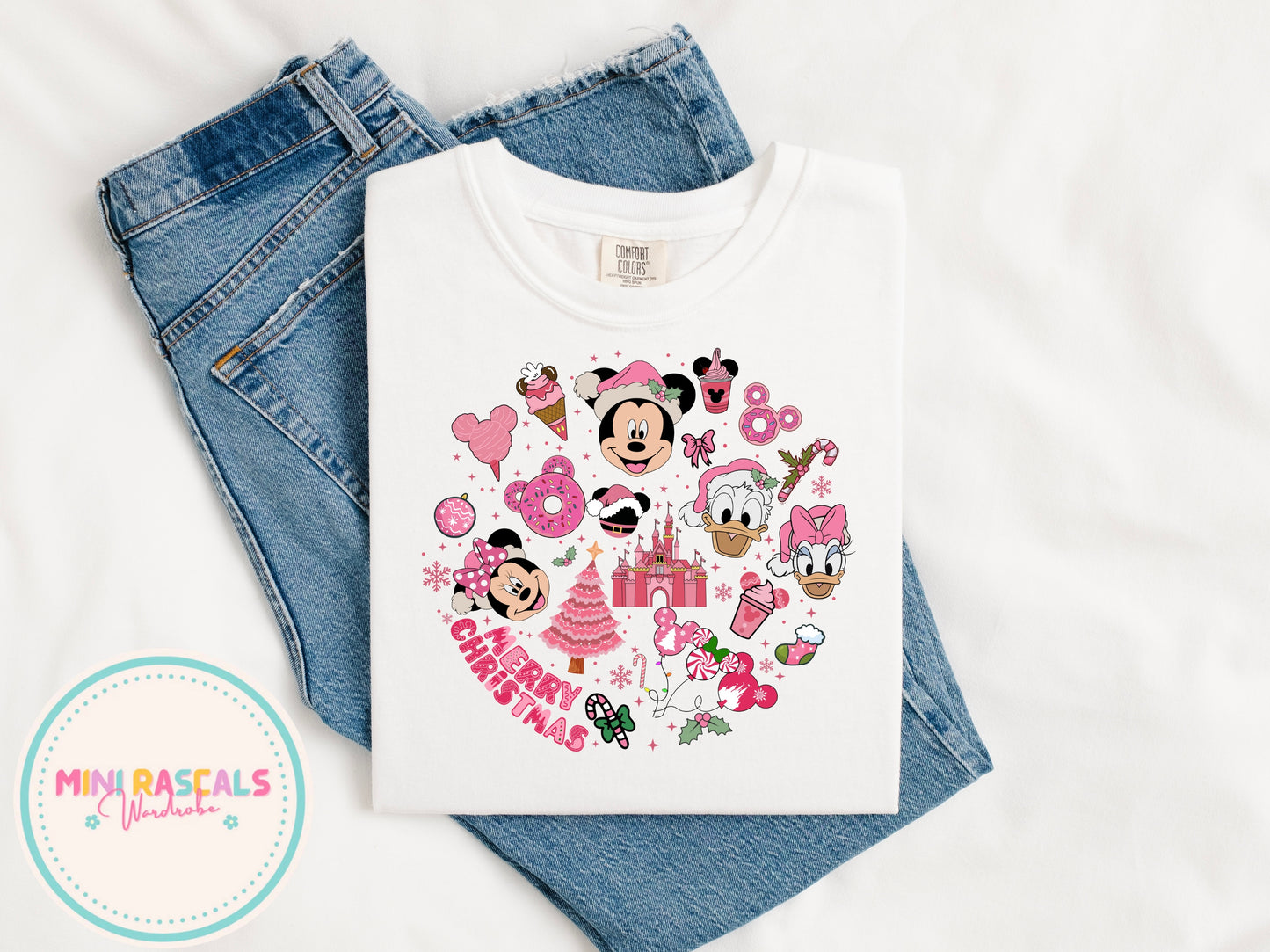 Merry Christmas Minnie Mouse & Friends T-Shirt & Sweatshirt