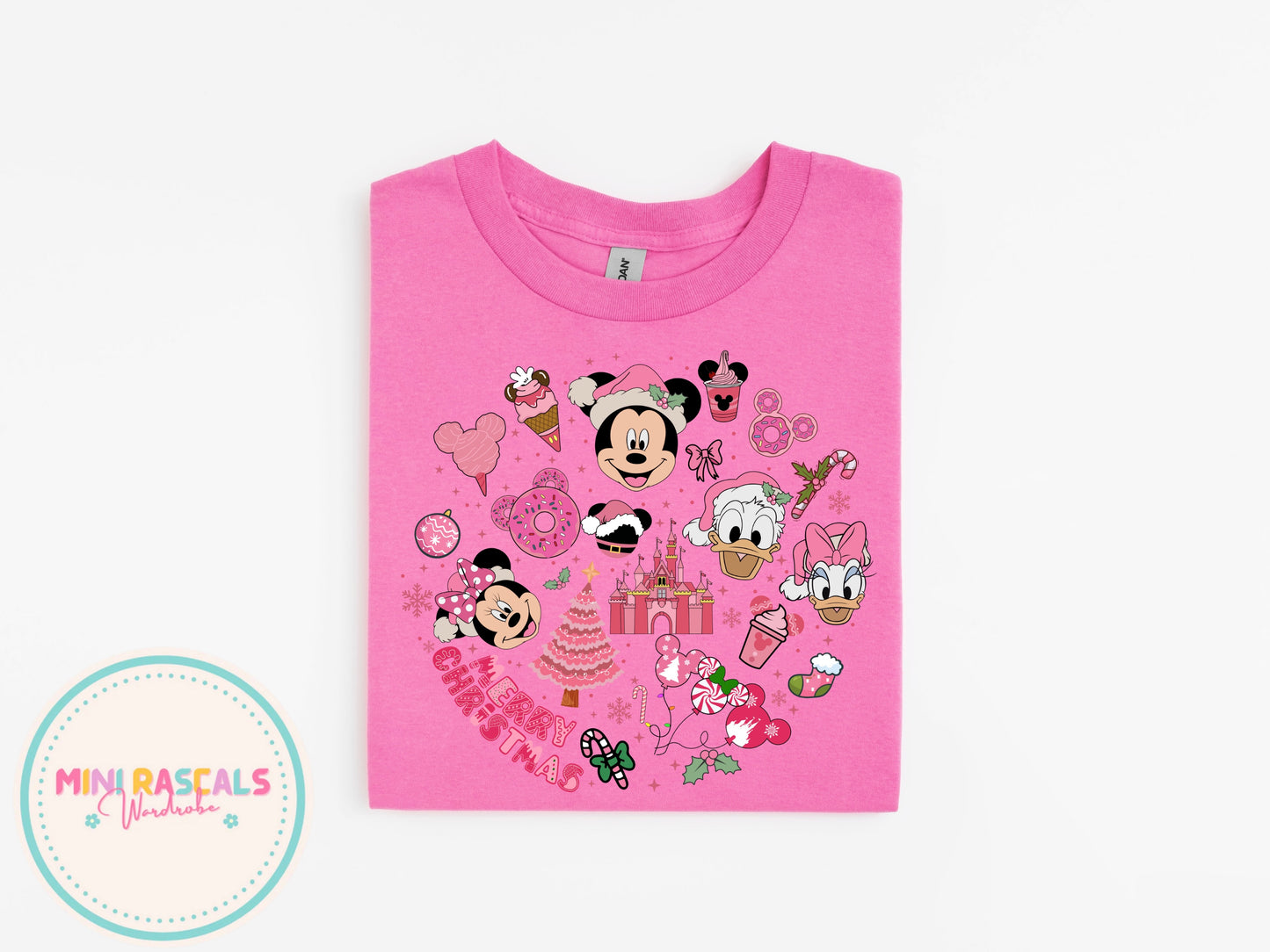 Merry Christmas Minnie Mouse & Friends T-Shirt & Sweatshirt