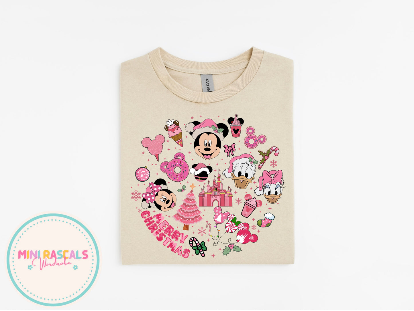 Merry Christmas Minnie Mouse & Friends T-Shirt & Sweatshirt